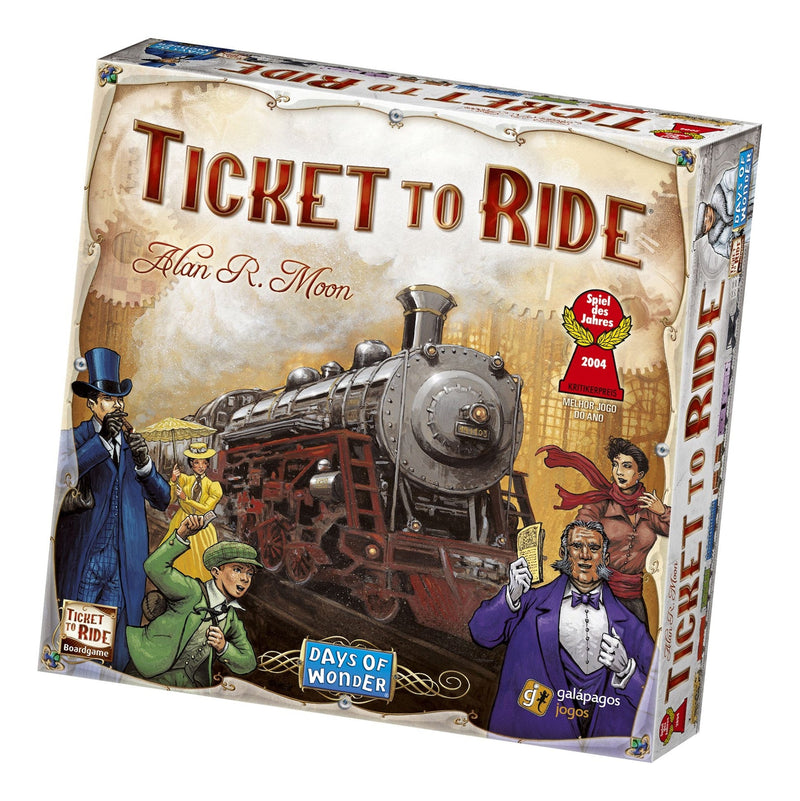 Days Of Wonder Ticket To Ride, Railway Train Adventure Family Board Game Set, Ages 7+ X5
