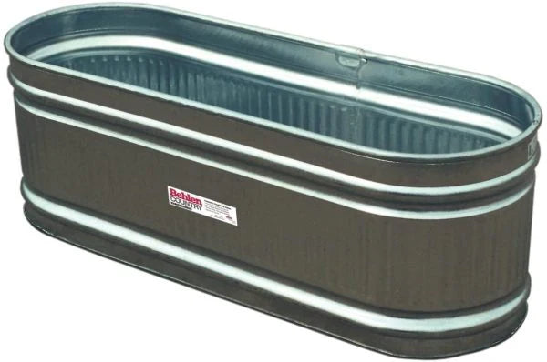 169-Gallon Galvanized Round-End Tank H5