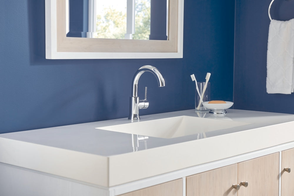Delta 1-Handle High-Arc Lavatory Faucet, Chrome