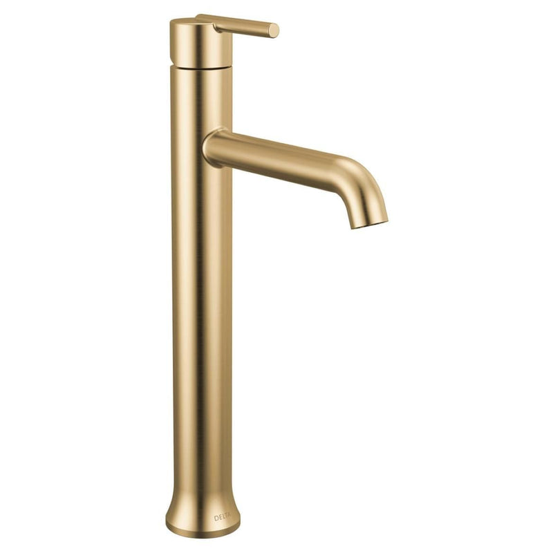 Delta 1-Handle Vessel Lavatory Faucet, Champagne Bronze G1