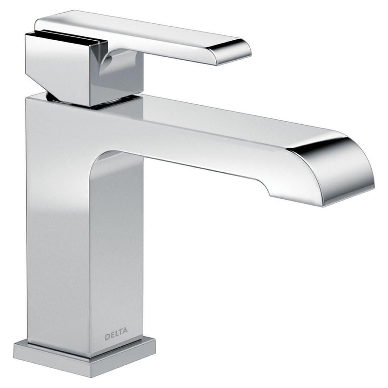 Delta Ara 1-Handle Bathroom Faucet with Metal Pop-Up, Chrome R7