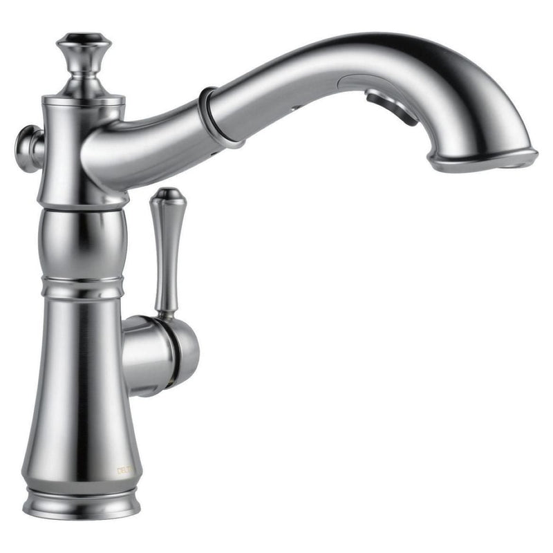 Delta Cassidy Pullout Kitchen Faucet, Artic Stainless N5