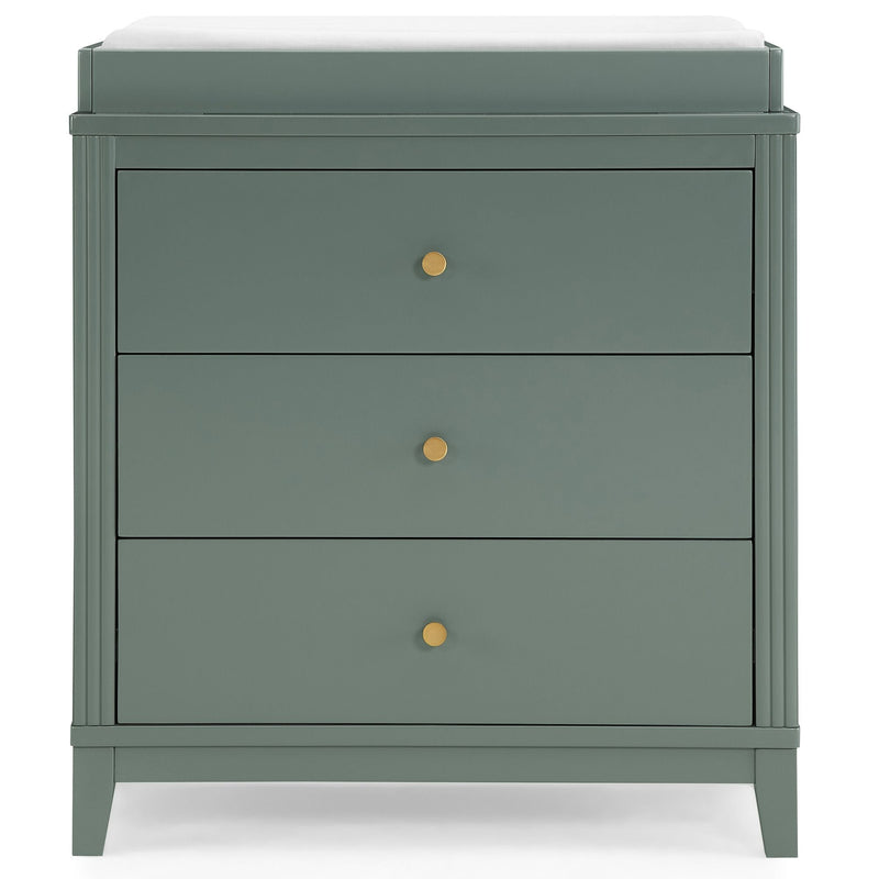Delta Eloise 3-Drawer Dresser with Changing Top, Grassy Glen C0