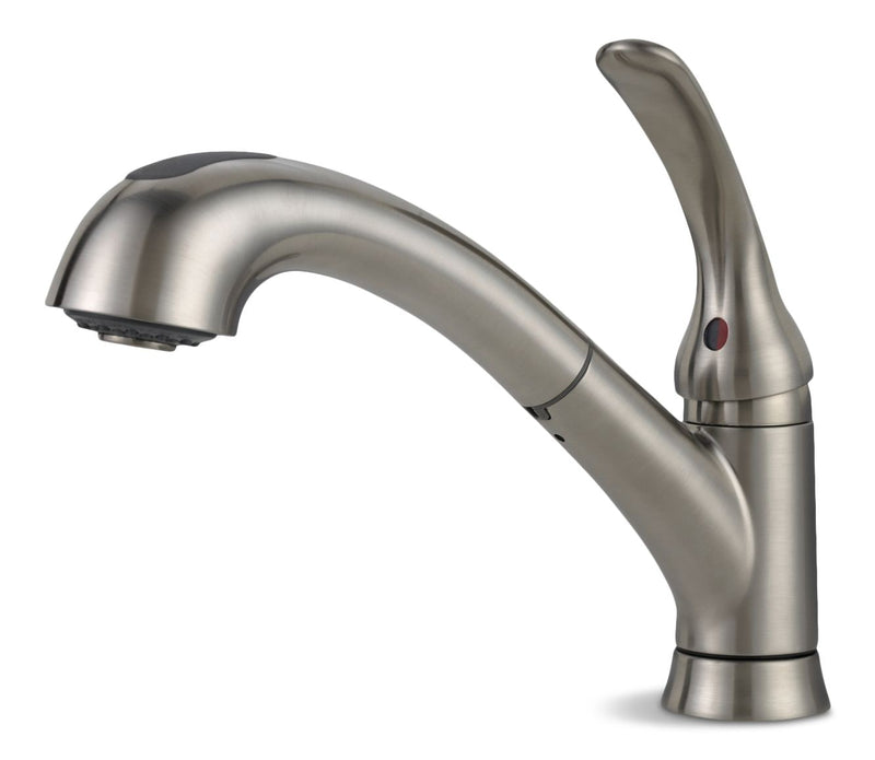 Delta Faucet Casey Single-Handle Pull-Out Kitchen Faucet, Stainless Finish Z7
