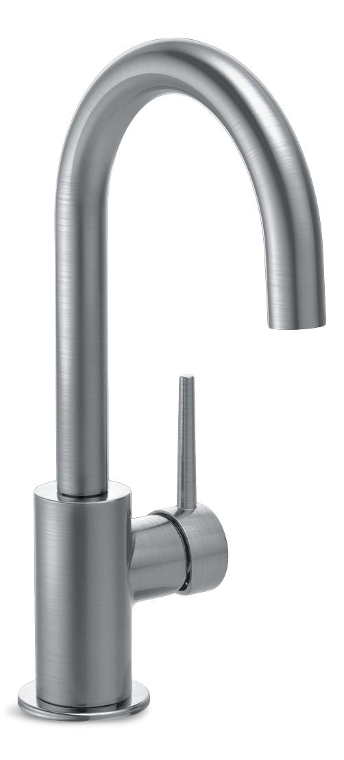 Delta Faucet Trinsic Single Handle Bar/Prep Kitchen Faucet, Arctic Stainless Steel S9