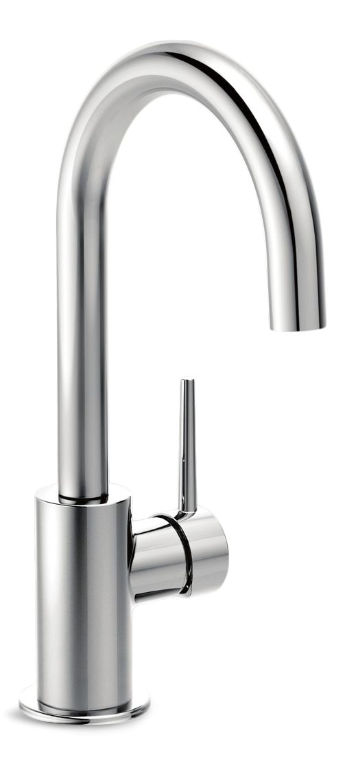 Delta Faucet Trinsic Single Handle Bar/Prep Kitchen Faucet, Chrome O9