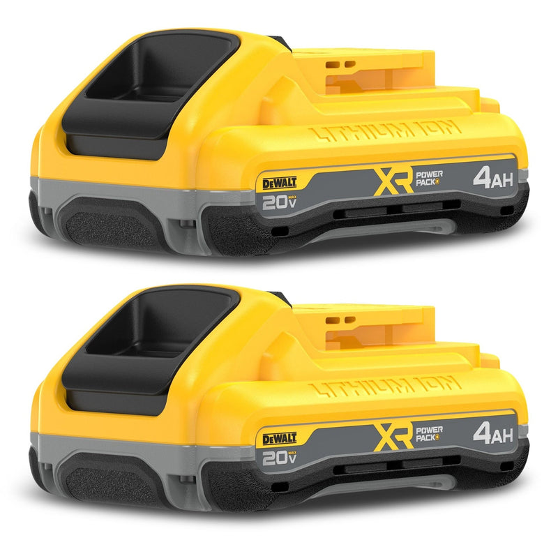 DEWALT 20V MAX XR 4Ah Powerpack Battery with LED Indicator, 2-pk S7