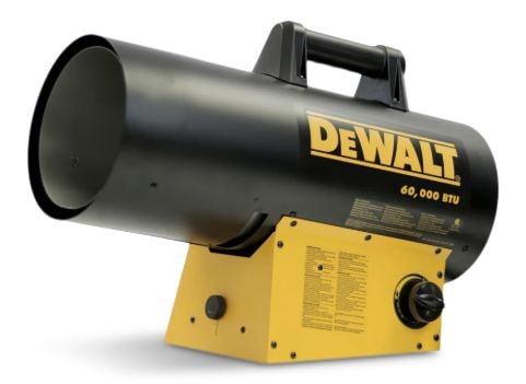 DEWALT 60,000-BTU Lightweight Propane Forced Air Heater B3