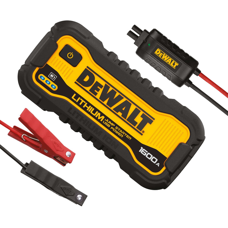 DEWALT DXAELJ16 Lithium Booster Pack/Jump Starter with USB Power Bank, 1600A F2