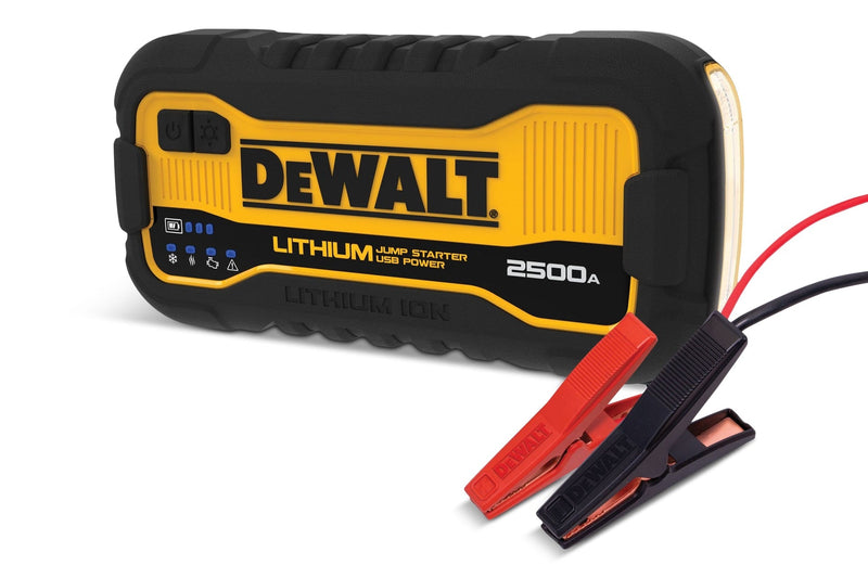 DEWALT DXAELJ25CA Lithium Booster Pack/Jump Starter with USB Power Bank, 2500A B2