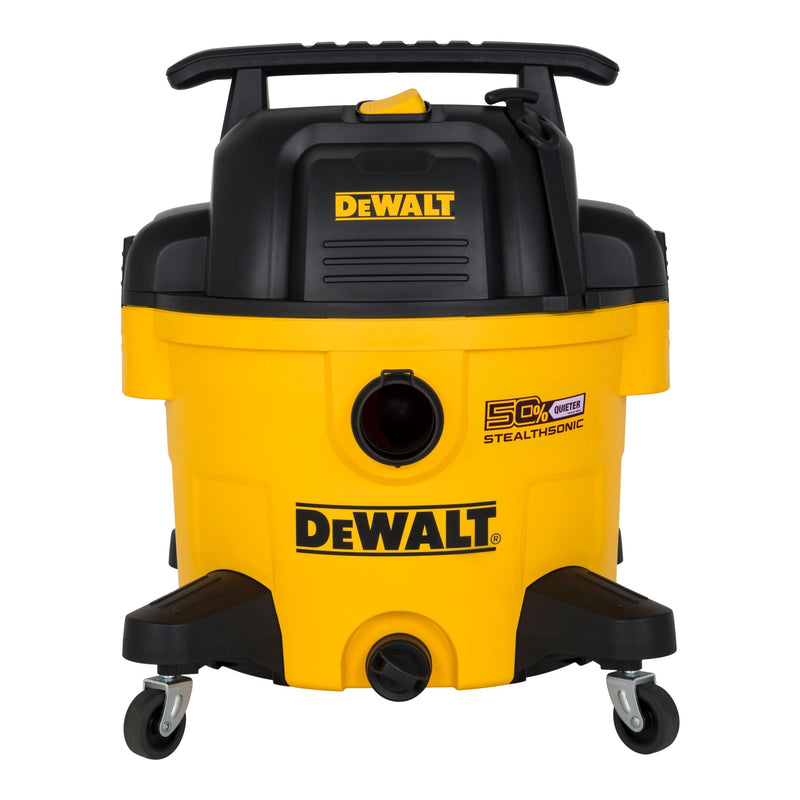 DEWALT DXV09P-QT 5 HP Peak Stealthsonic Quiet Wet/Dry Vacuum, 34-L E1