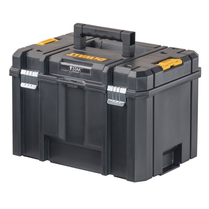 DEWALT TSTAK Deep Box with Flap Top and Removable Tray F1