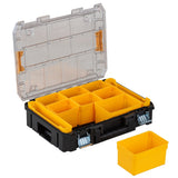 Dewalt TSTAK Stackable Organizer with Clear Lid, 44-lb