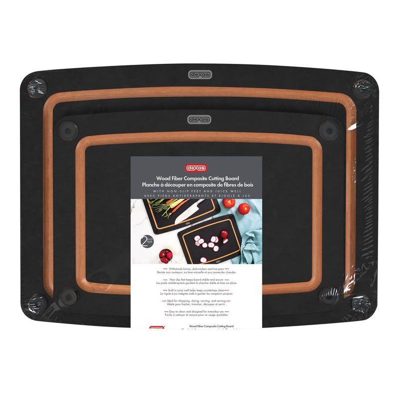 DEXAS 2PC COMPOSITE CUTTING BOARD SET U8