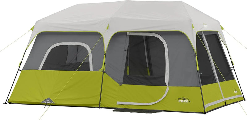 Core 9 Person Instant Cabin Tent - 14' x 9', Green (40008) T3