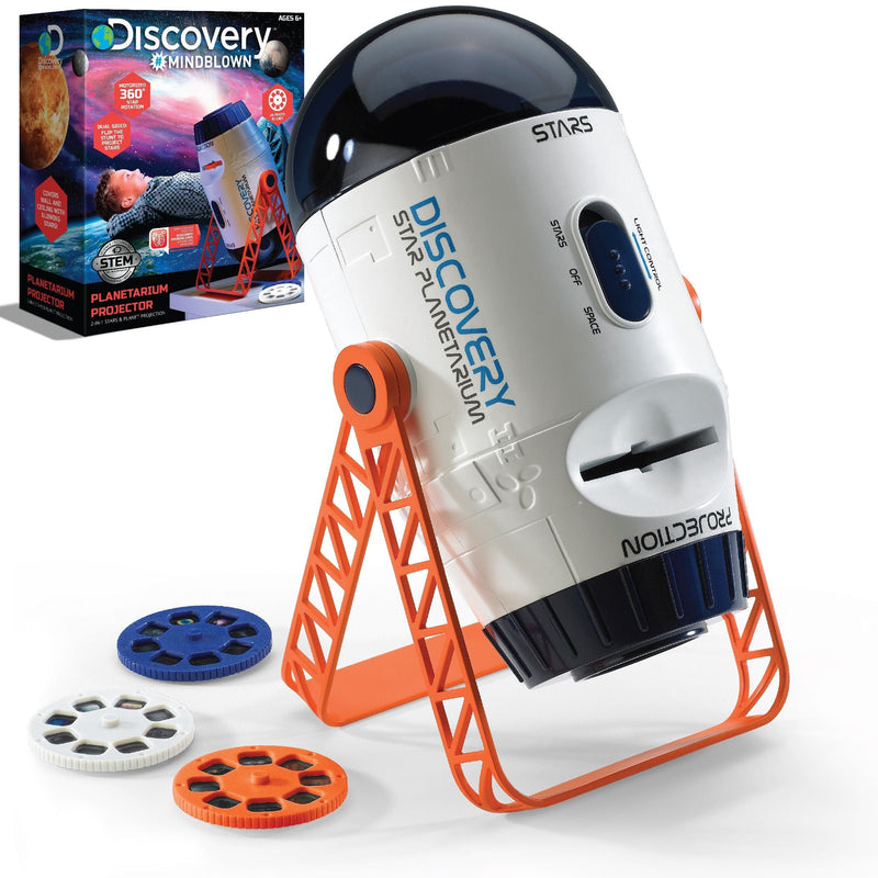 Discovery Mindblown STEM Planetarium Projector, Ages 6+ H0