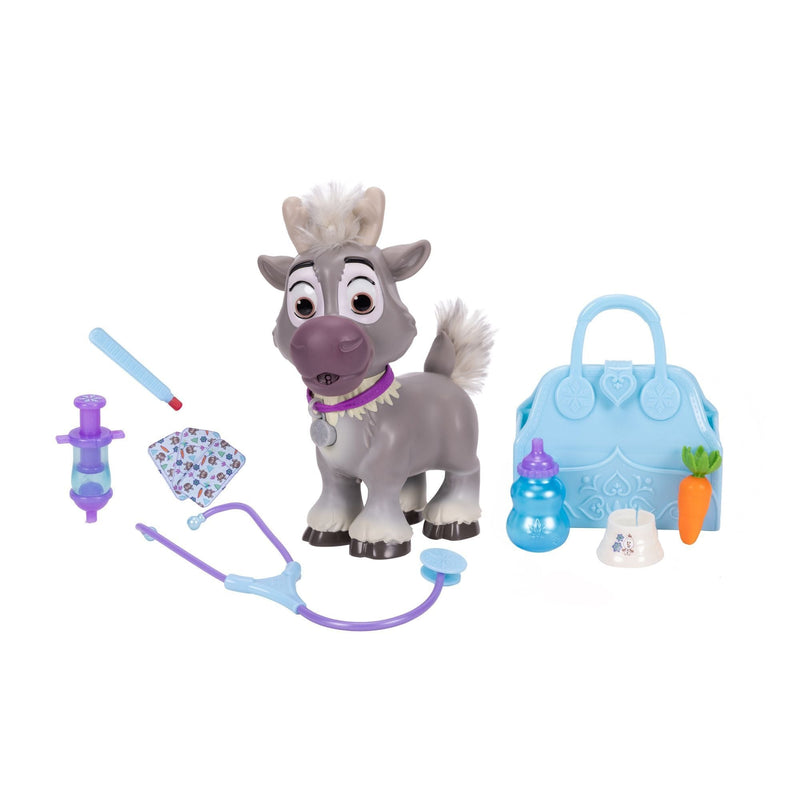 Disney Frozen Young Sven Interactive Care Kit with Reindoor Toy and Accessories E9
