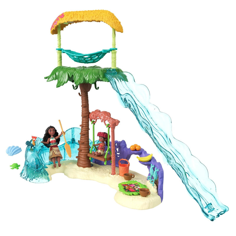 Disney Princess Moana's Island 5-Area Adventure Playset for Ages 4+ C9