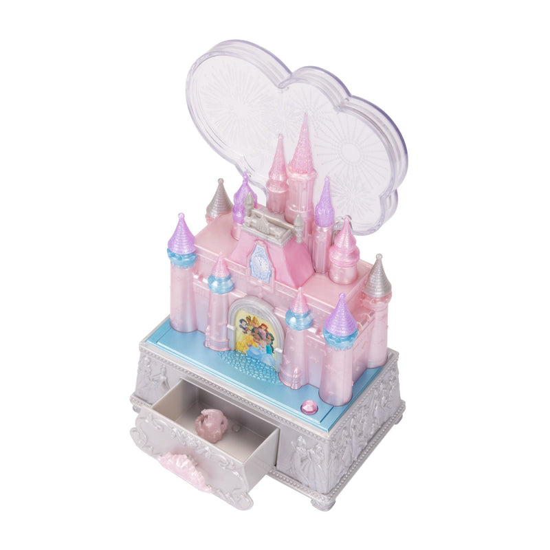 Disney Princess Wishes 100th Celebration Castle Musical Jewellery Box, Ages 3+ T5