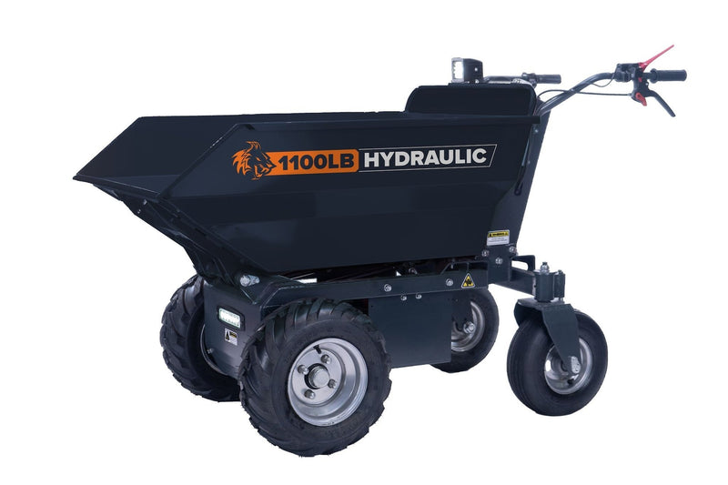 DK2 POWER by Marlon 1100 lb Self-Drive Electric Dump Cart R2