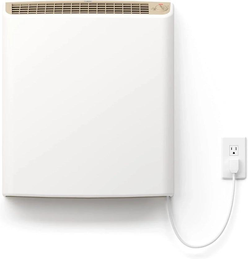 EnviMAX Plug-in Electric Panel Wall Heaters for Large Rooms, 1000 Watts, 24/7 Heating w/Safety Sensor Protection, Patented Quiet Fan-less Design, Easy 2-Min Install, Indoor Space Heater, Made in USA P5
