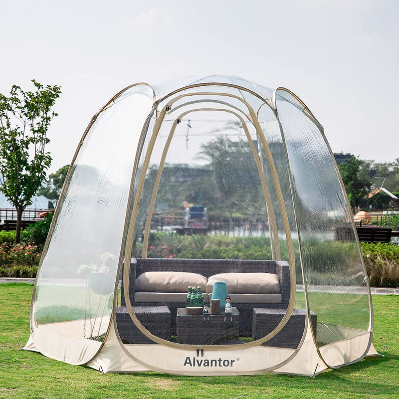 Bubble Tent Pop Up Gazebo, 8-10 Person Igloo Dome Garden Patio Canopy Shelter A9