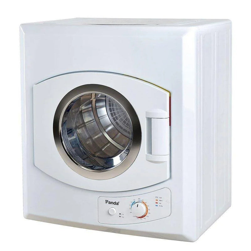 3.75 Cu.Ft Compact Electric Laundry Dryer – Portable Clothes Dryer with Easy Controls, White L0