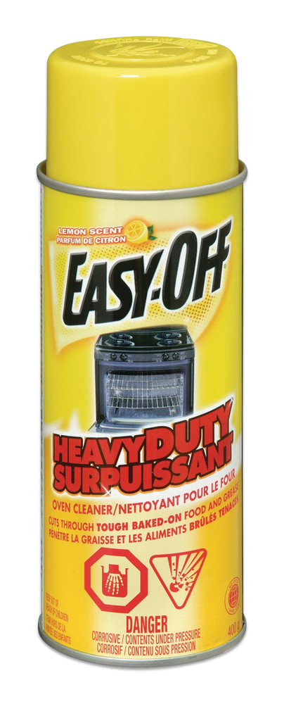 Easy Off Heavy-Duty Oven Cleaner Spray, Lemon Scent, 400-g A3