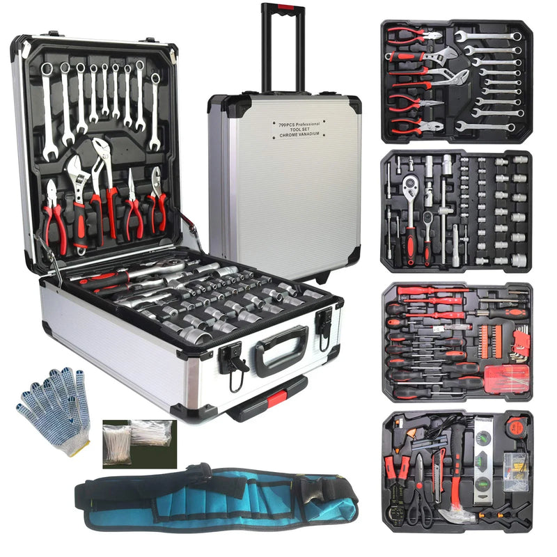 799pcs Aluminum Trolley Household Fathers W2