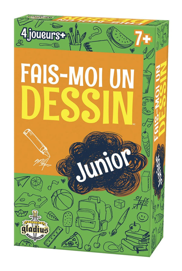 Editions Gladius Fais-moi un dessin Junior, French Edition, Ages 2+ C2