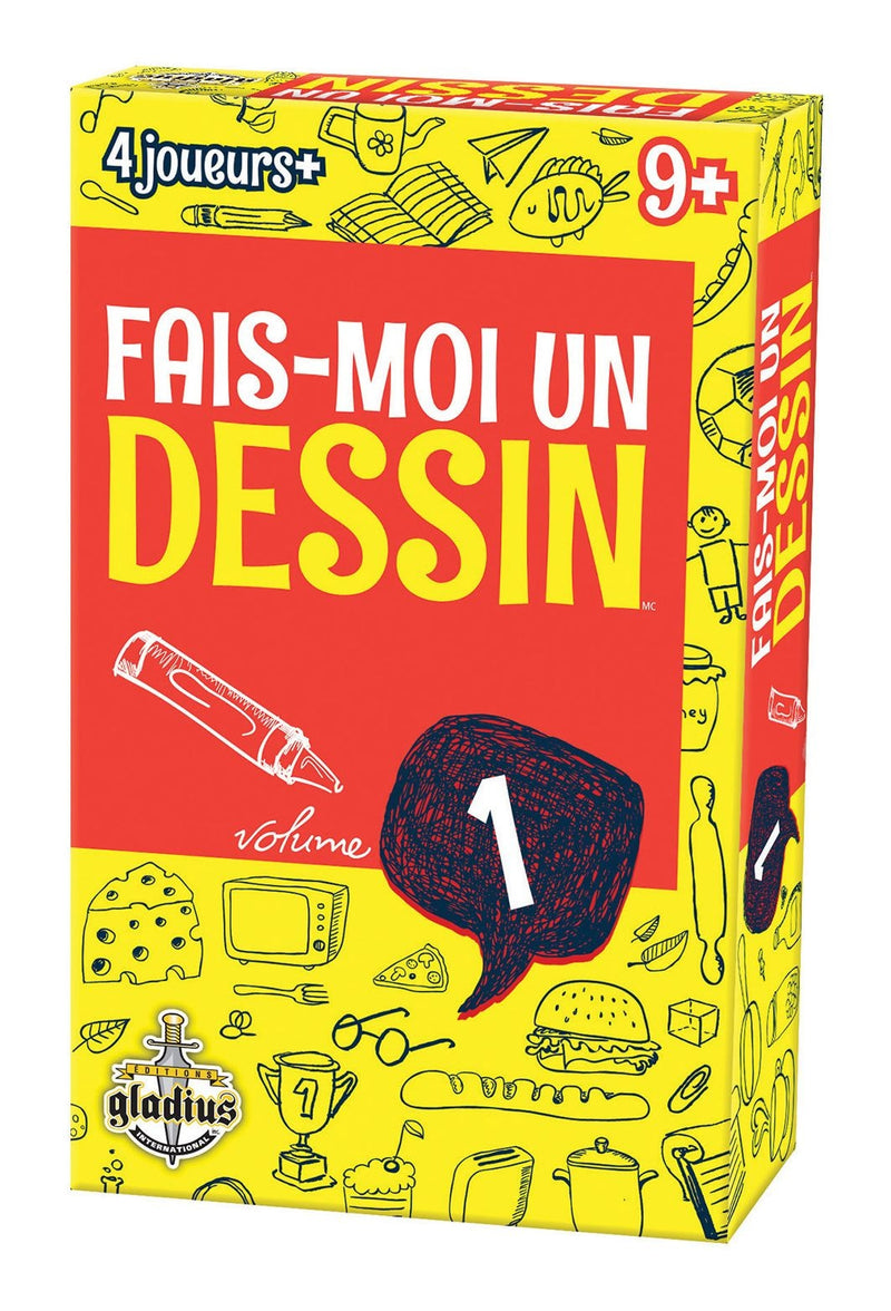 Editions Gladius Fais-moi un dessin vol. 1, French Edition, Ages 3 -5 yrs L8