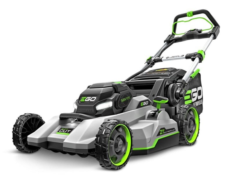 EGO POWER+ 56V Brushless Cordless 21-in Self-Propelled Lawn Mower, Includes (1) 7.5Ah Battery and (1) 550W Rapid Charger, LM2135SP C6