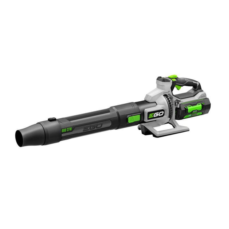 EGO POWER+ 56V Brushless Cordless 880 CFM Carbon Fiber Leaf Blower Kit with (2) 4Ah Batteries and 320W Charger, LB8803-2 U8