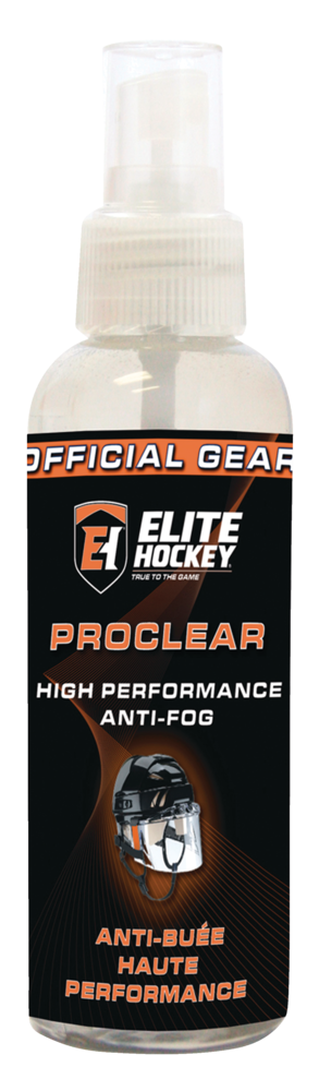ELITE Hockey Proclear High Performance Visor/Mask Anti-Fog Spray, 140-ml T4