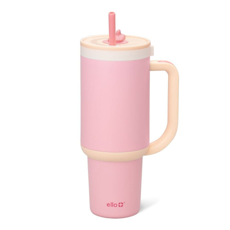 ello Oasis Tumbler with Retractable Straw, 40-oz, Assorted Colours Y8