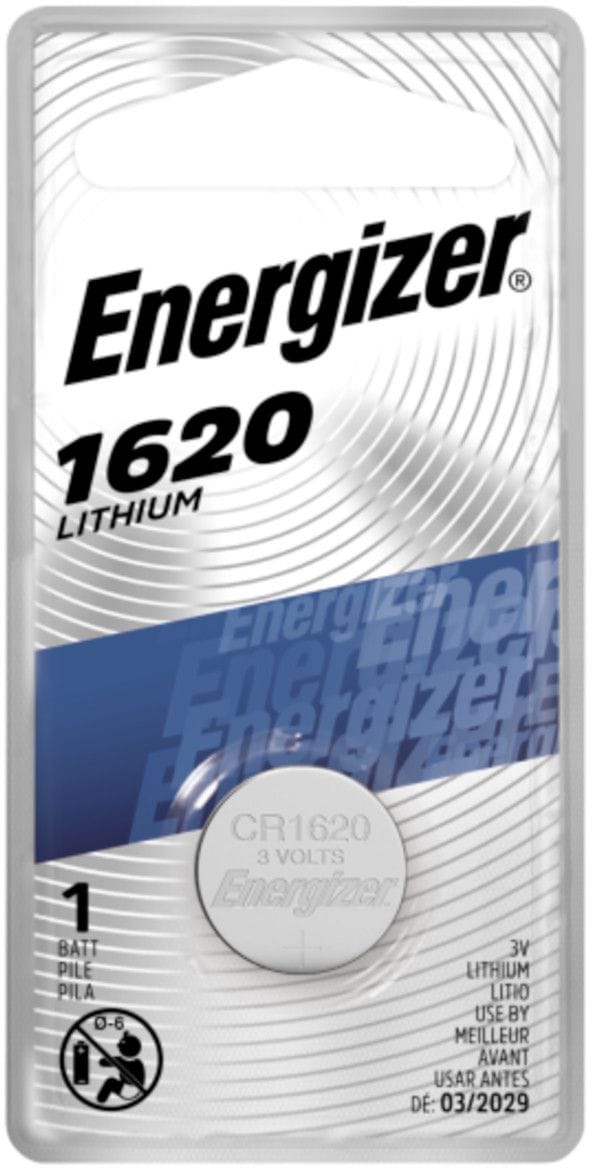 Energizer 1-pk CR1620 3V / 3 Volt Lithium Coin Cell Battery O7