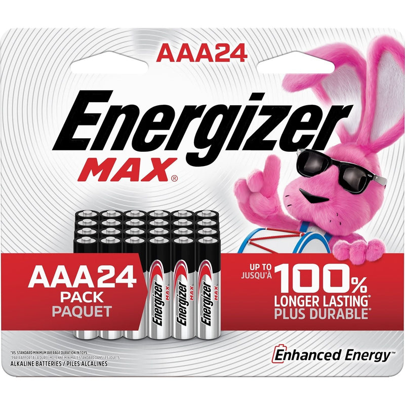 Energizer Max Alkaline AAA Batteries, 24-pk T4