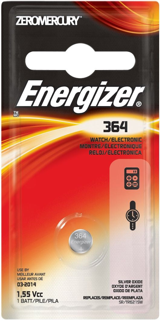 Energizer Silver Oxide 1-pk 365/363 SR621SW 1.5V / 1.5 Volt Button Cell Watch Battery Y8