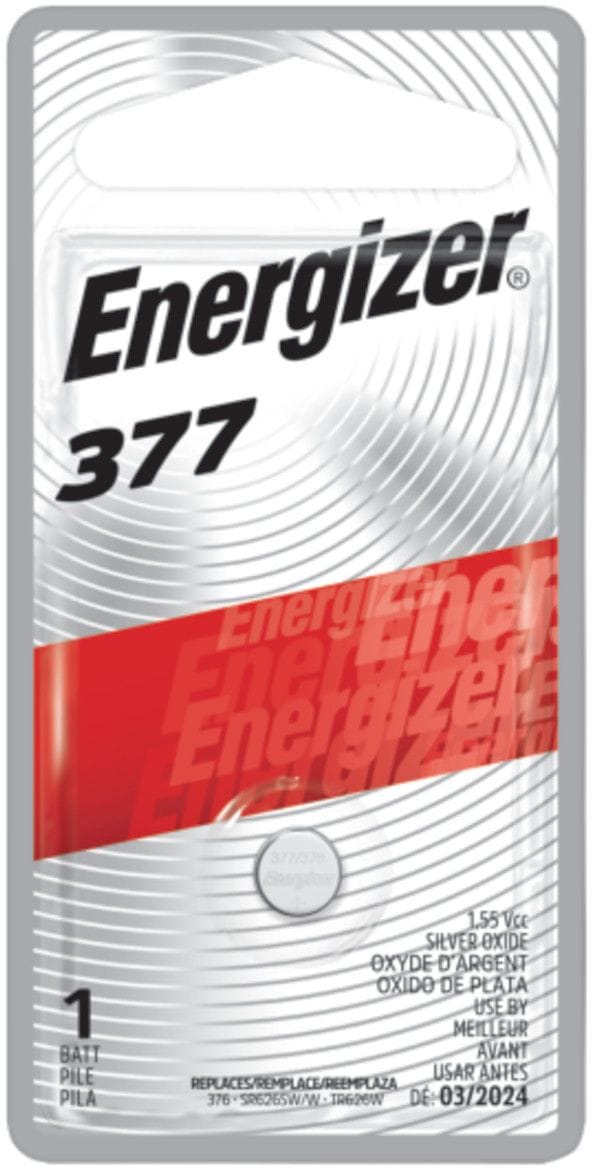 Energizer Silver Oxide 1-pk 377/376 SR626SW 1.5V / 1.5 Volt Button Cell Watch Battery X6