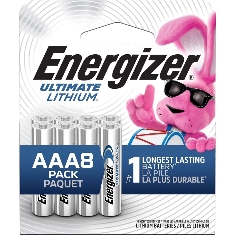 Energizer Ultimate Lithium AAA Batteries, 8-pk C9