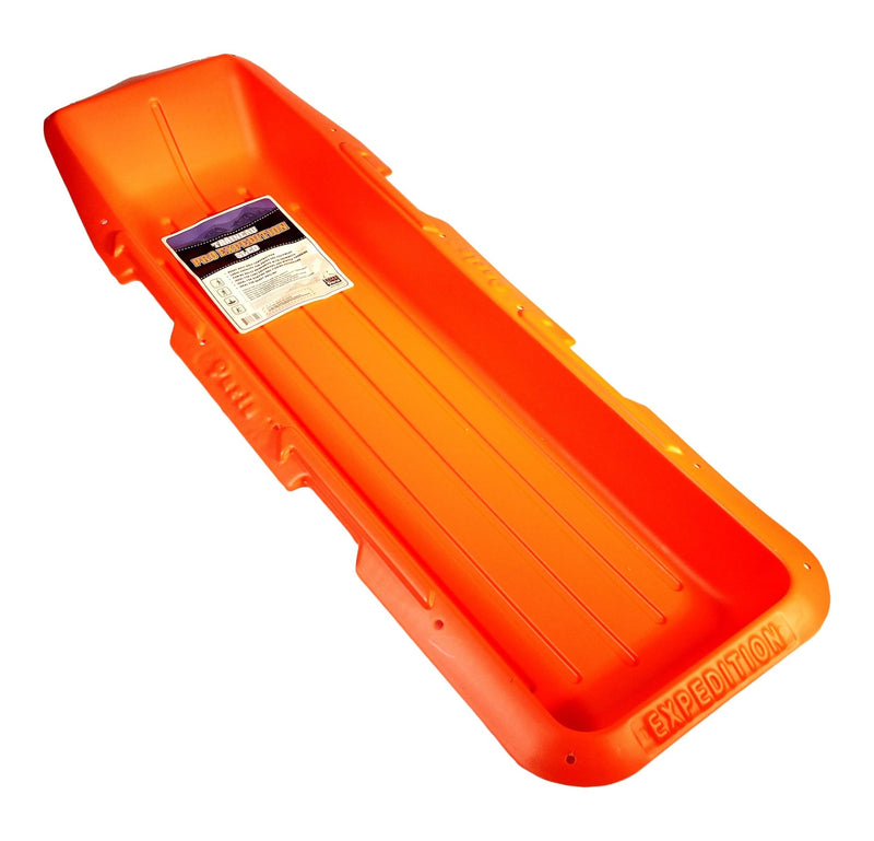 ERA Pro Expedition Heavy Duty Multi-Functional Snow Sled, Orange, 60-in N1