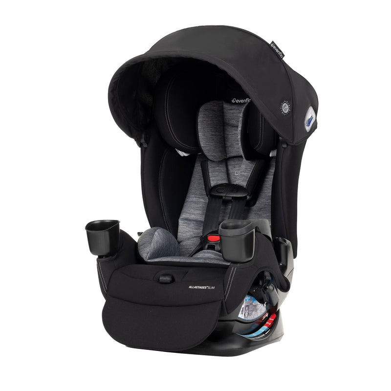 Evenflo All4Stages Slim+ 4-in-1 Convertible Car Seat, Rear & Forward Facing, Howell G8