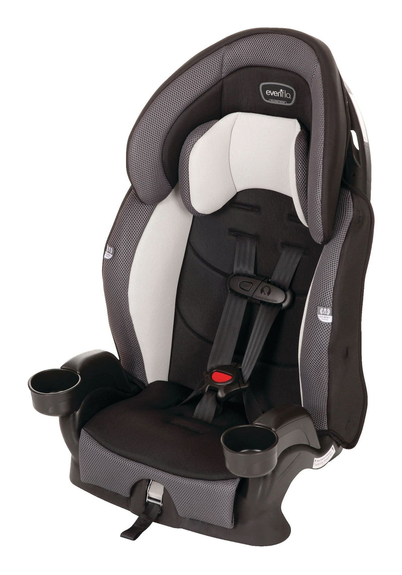 Evenflo Chase Plus 2-in-1 Booster Car Seat with Multi-Position Buckle, Assorted V0