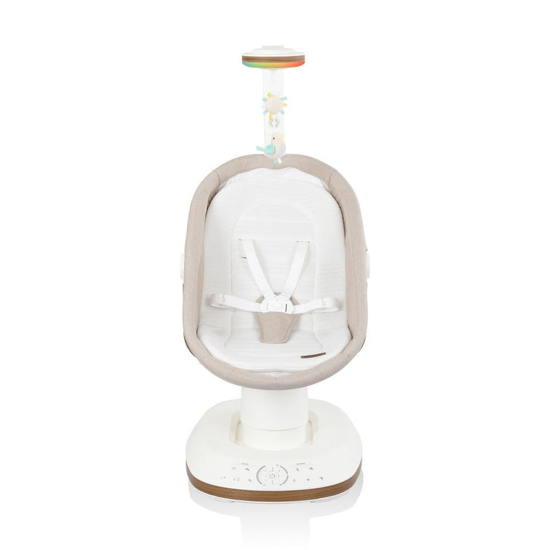 Evenflo Elara 2-in-1 Smart Motion Swing and Soothing Nest, Beige T1