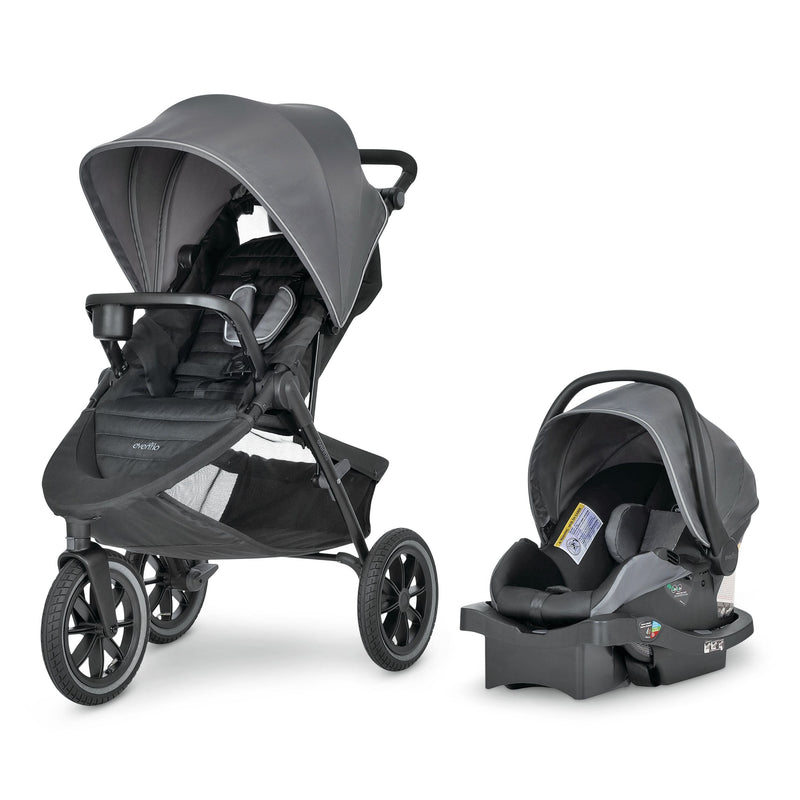 Evenflo Folio3 Lightweight Stroll &Jog Travel System, Assorted M6