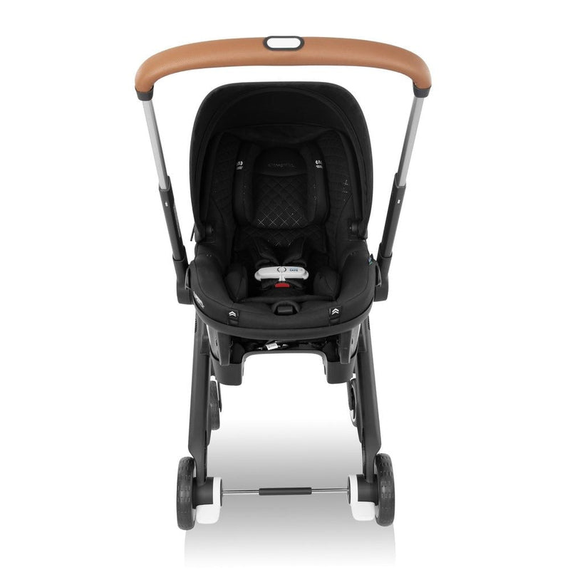 Evenflo Gold Shyft DualRide Travel System (Green and Gentle), Black X4