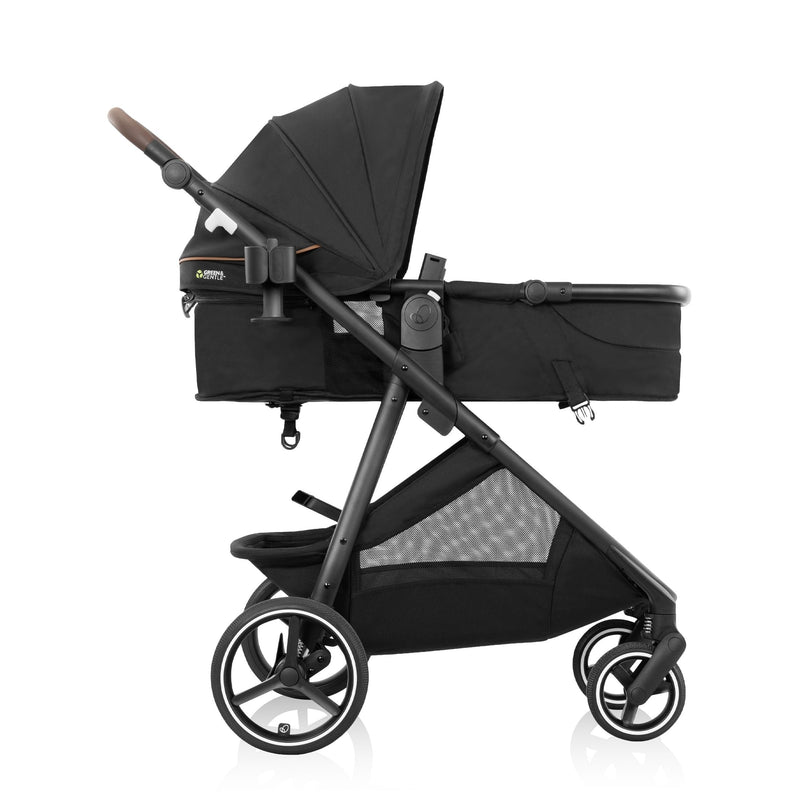 Evenflo Shyft Intuiti+ Stroller withGreen and Gentle Black U4