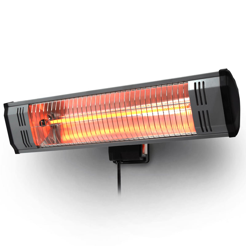 Heat Storm Tradesman 1500-Watt Electric Outdoor Infrared Quartz Portable Space Heater with Wall/Ceiling Mount X3