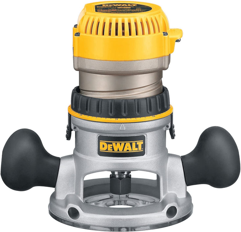 DEWALT Router, Fixed Base, 1-3/4-HP (DW616) , Yellow H8