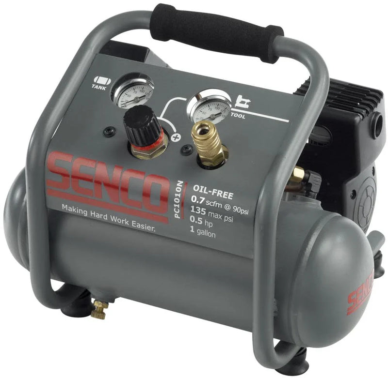 Finish/Trim Air Compressor,1 gal.,1/2 HP PC1010N M7